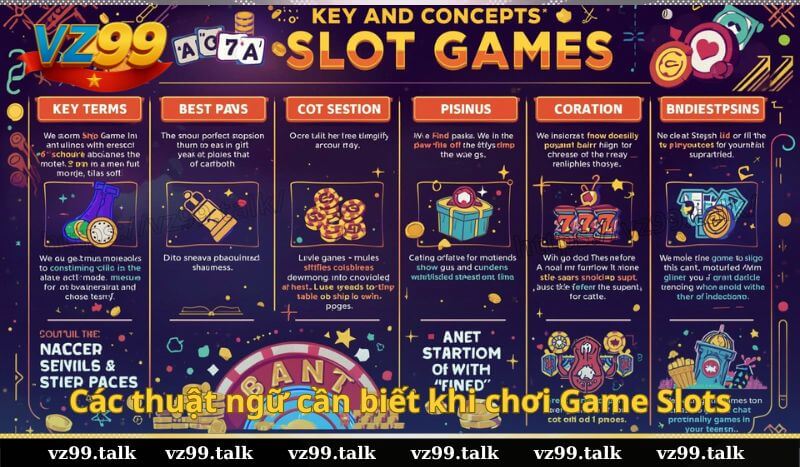 Các thuật ngữ cần biết khi chơi Game Slots