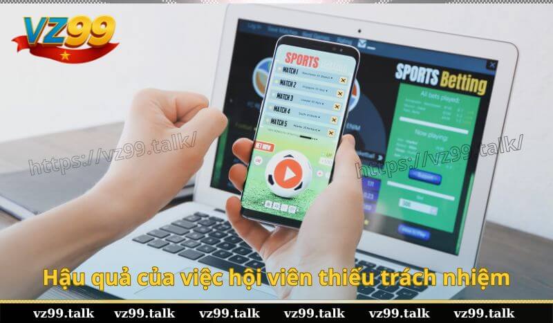 Hậu quả của việc hội viên thiếu trách nhiệm