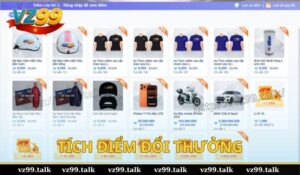 Hướng dẫn tích điểm đổi thưởng hấp dẫn tại nhà cái VZ99
